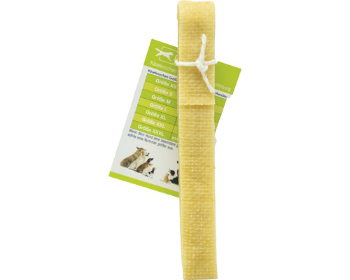 Hondensnack, kauwbot op melkbasis, 1 stuk ca. 60 g, gebitsverzorging, stressverlichting voor honden van 10-15 kg, kauwspeeltje, kaaskauwbot