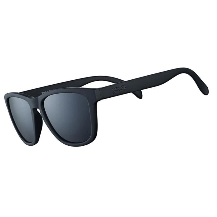 Goodr Unisex Solbriller Back 9 Blackout Sort