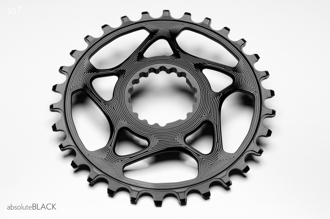 Absolute Black klinge 28T til Cannondale kranksæt