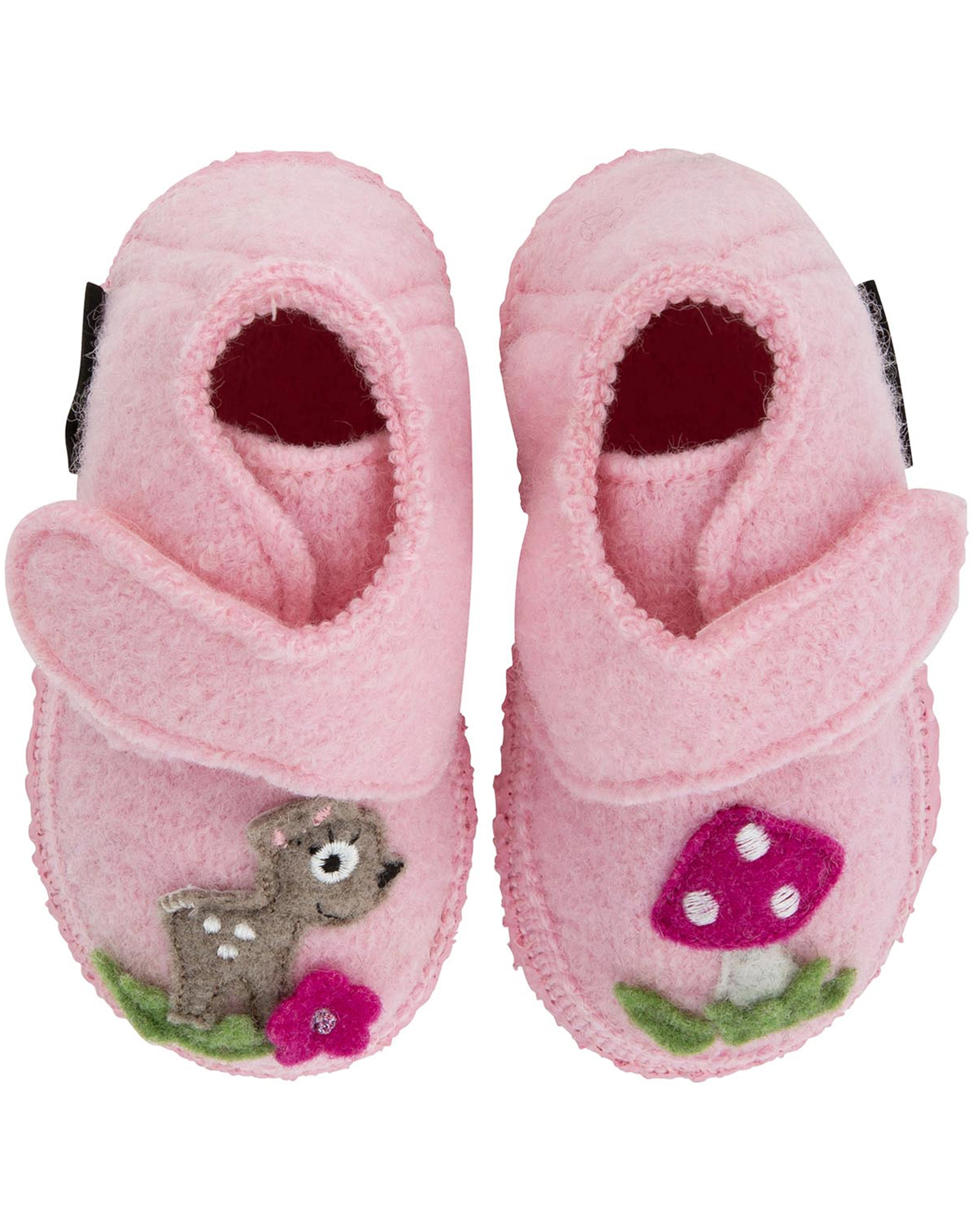 Klett-Hausschuhe LITTLE BAMBI in rosa