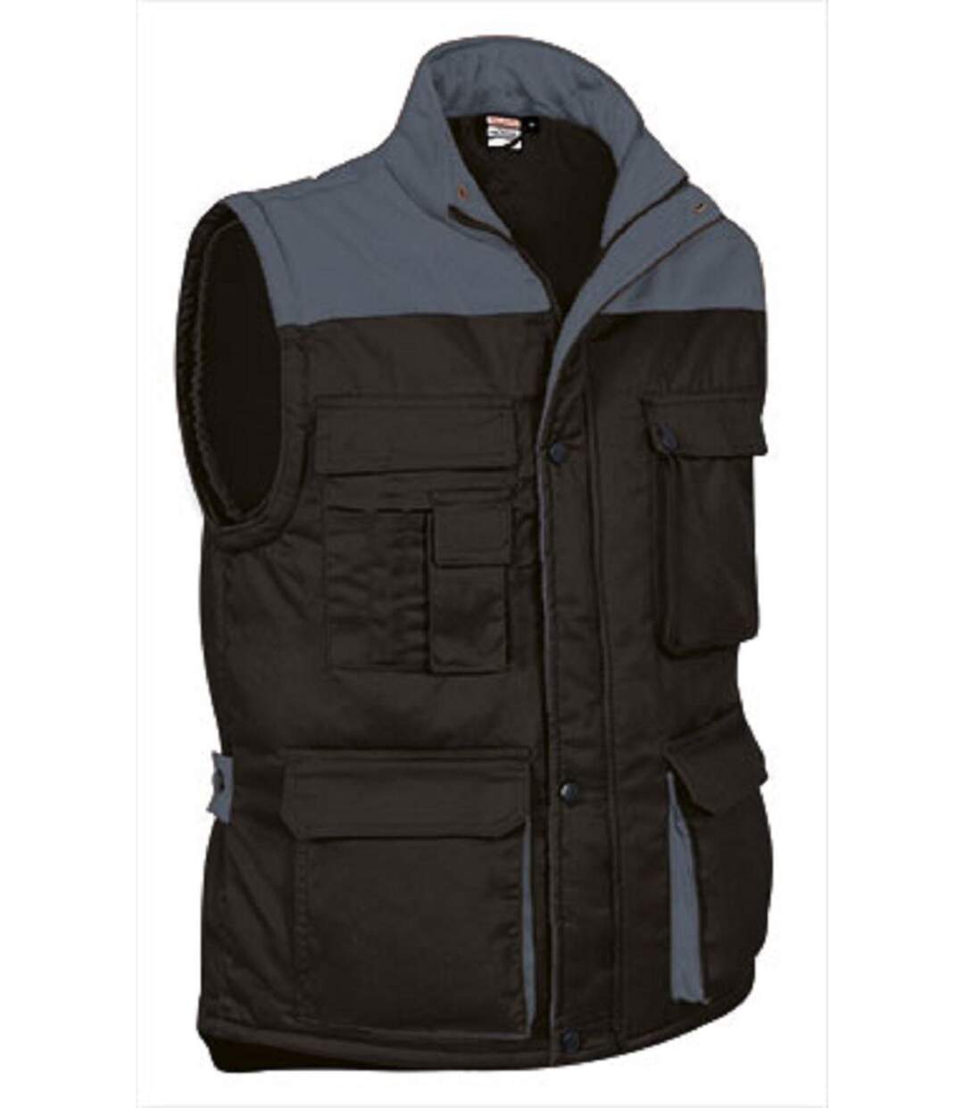 Veste de travail sans manches - Homme - REF THUNDER - black gris