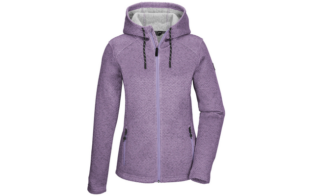Killtec Damen Strickfleecejacke mit Kapuze