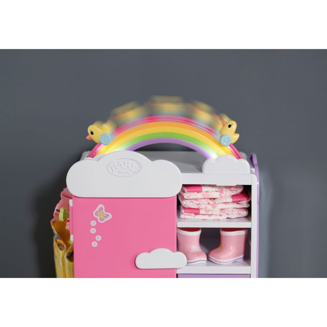 BABY born - Regenbogen Kleiderschrank