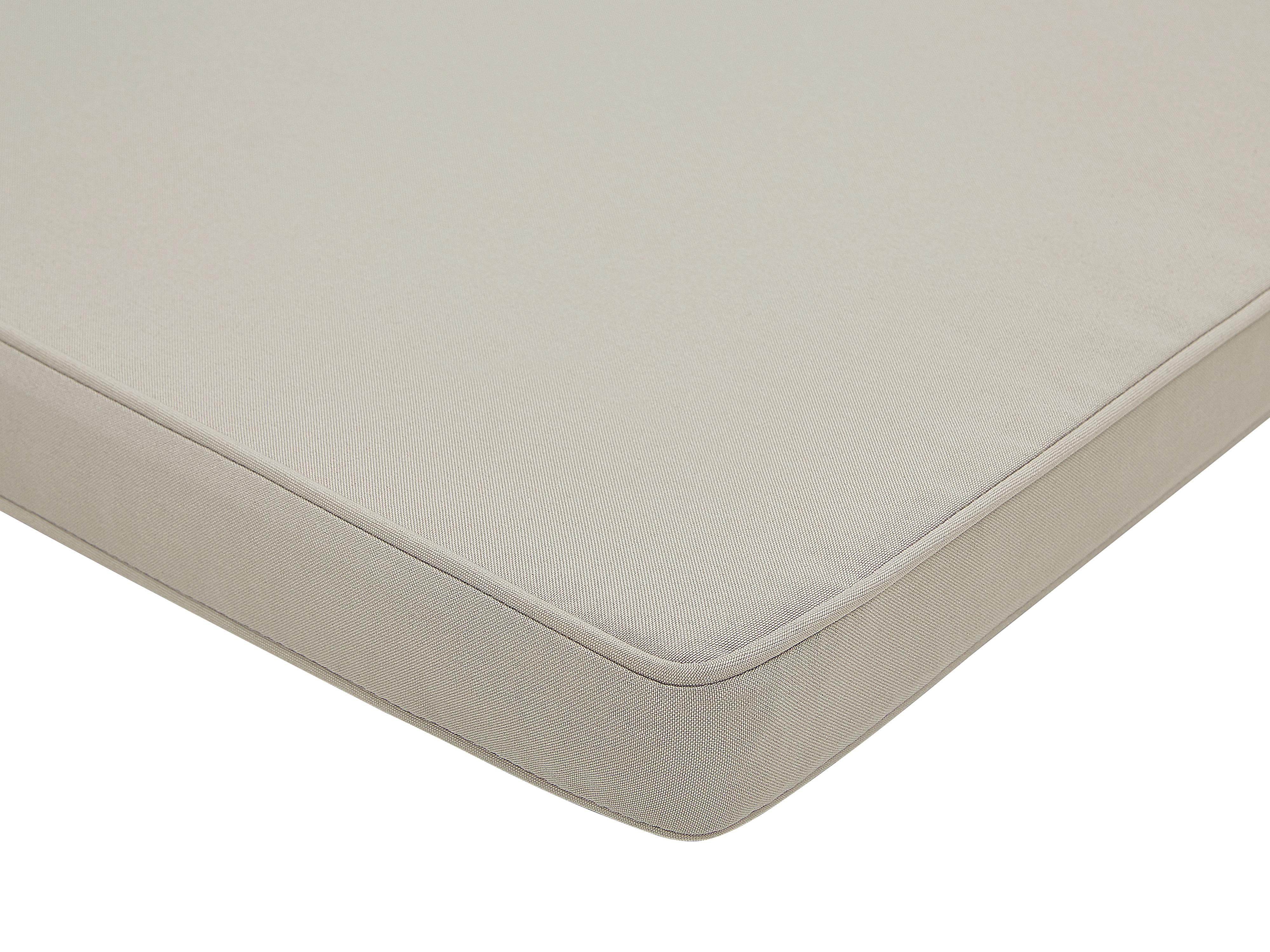 Zitkussen voor bank VIVARA 112 x 54 cm Beige