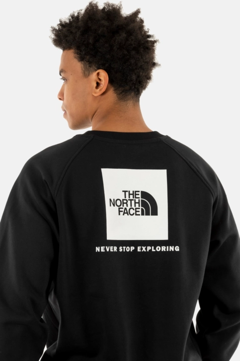 Sweat the north face raglan box nse crew jk31 tnf black