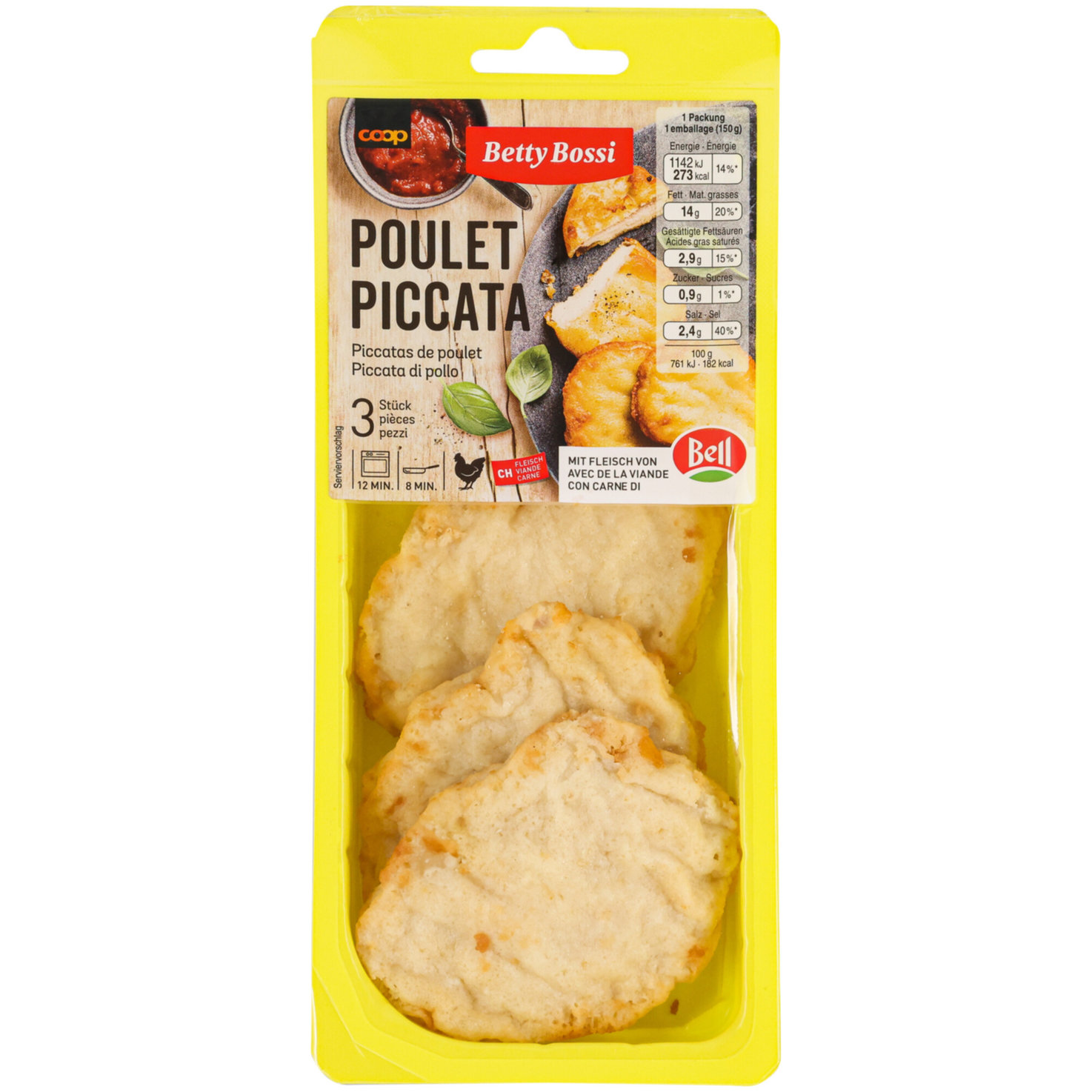 Betty Bossi Poulet Piccata