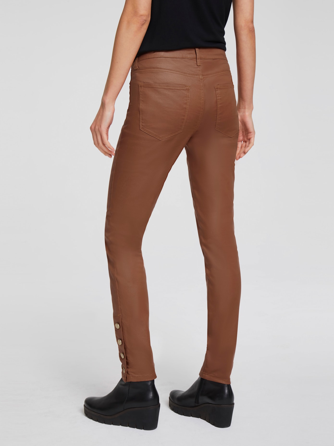 Pantalon coupe skinny tendance