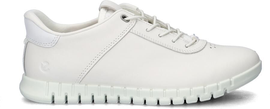ECCO Gruuv Lite Veterschoenen Laag Wit