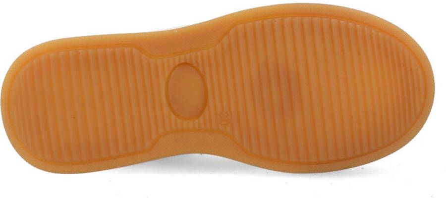 Vingino Senne Mid Premium leren sneakers zwart multi