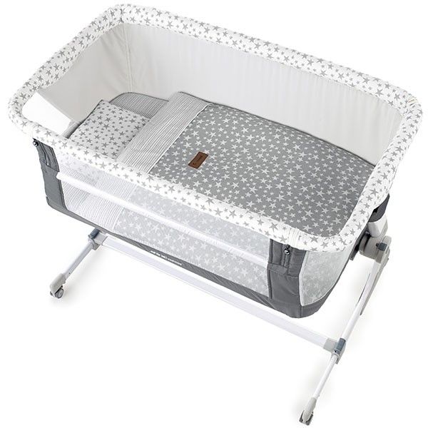 Berço Jané Baby Side III com Têxteis Star