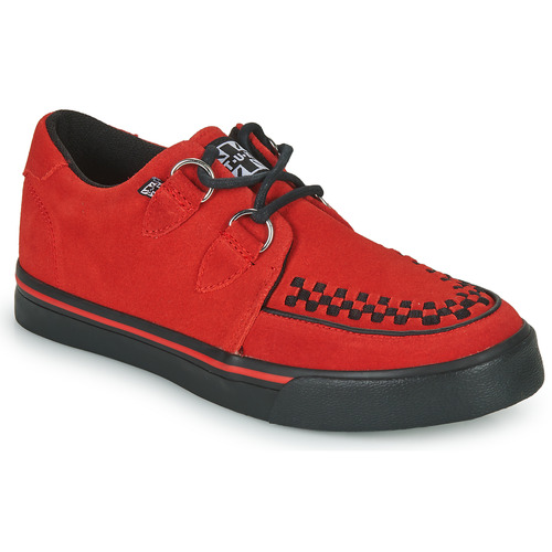TUK - CREEPER SNEAKER - Rouge / Noir