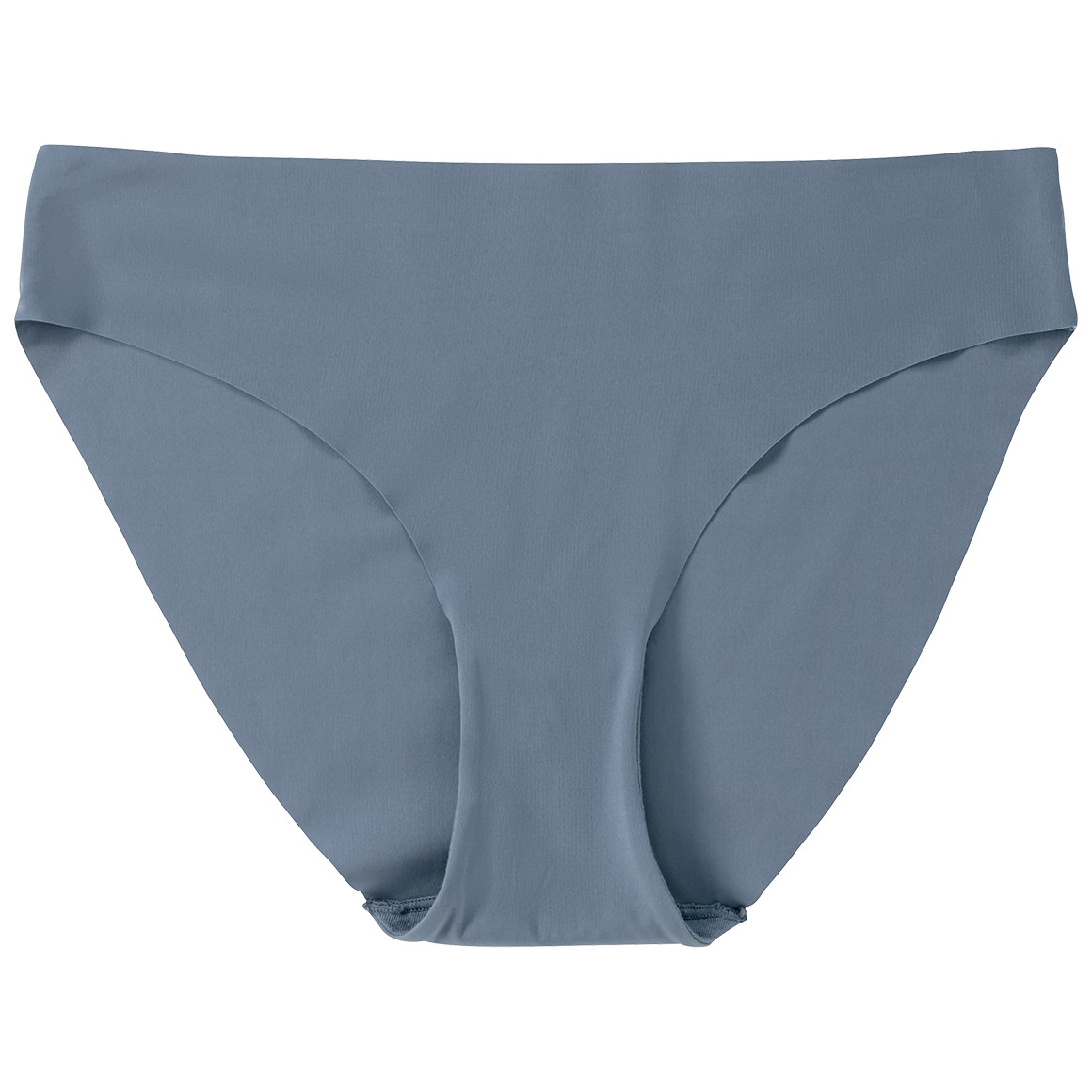 Gina Benotti Damen Seamless-Slip im Basic-Look blaugrau