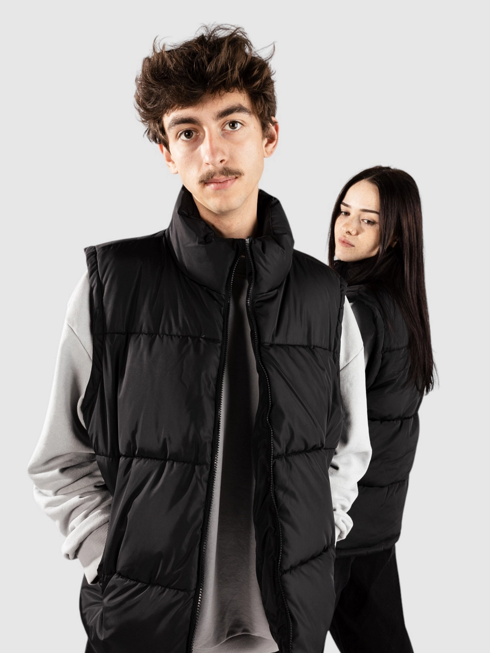 Urban Classics Block Puffer Vest total