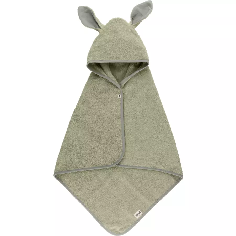 BIBS Kapuzenhandtuch Kangaroo Sage