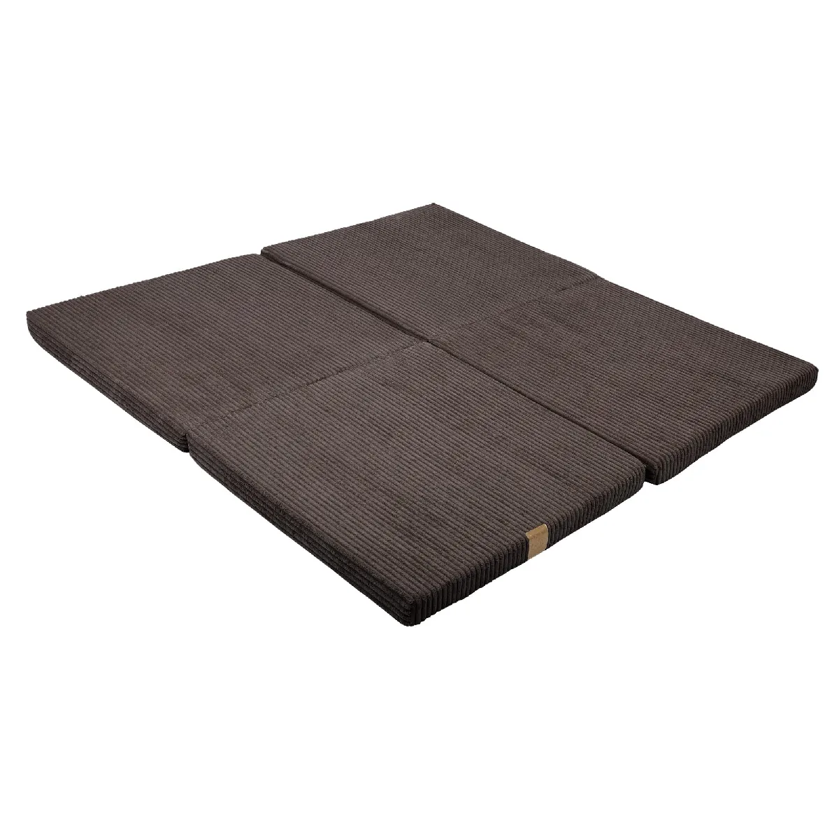 MeowBaby Tapis de Jeu Carré - Brun