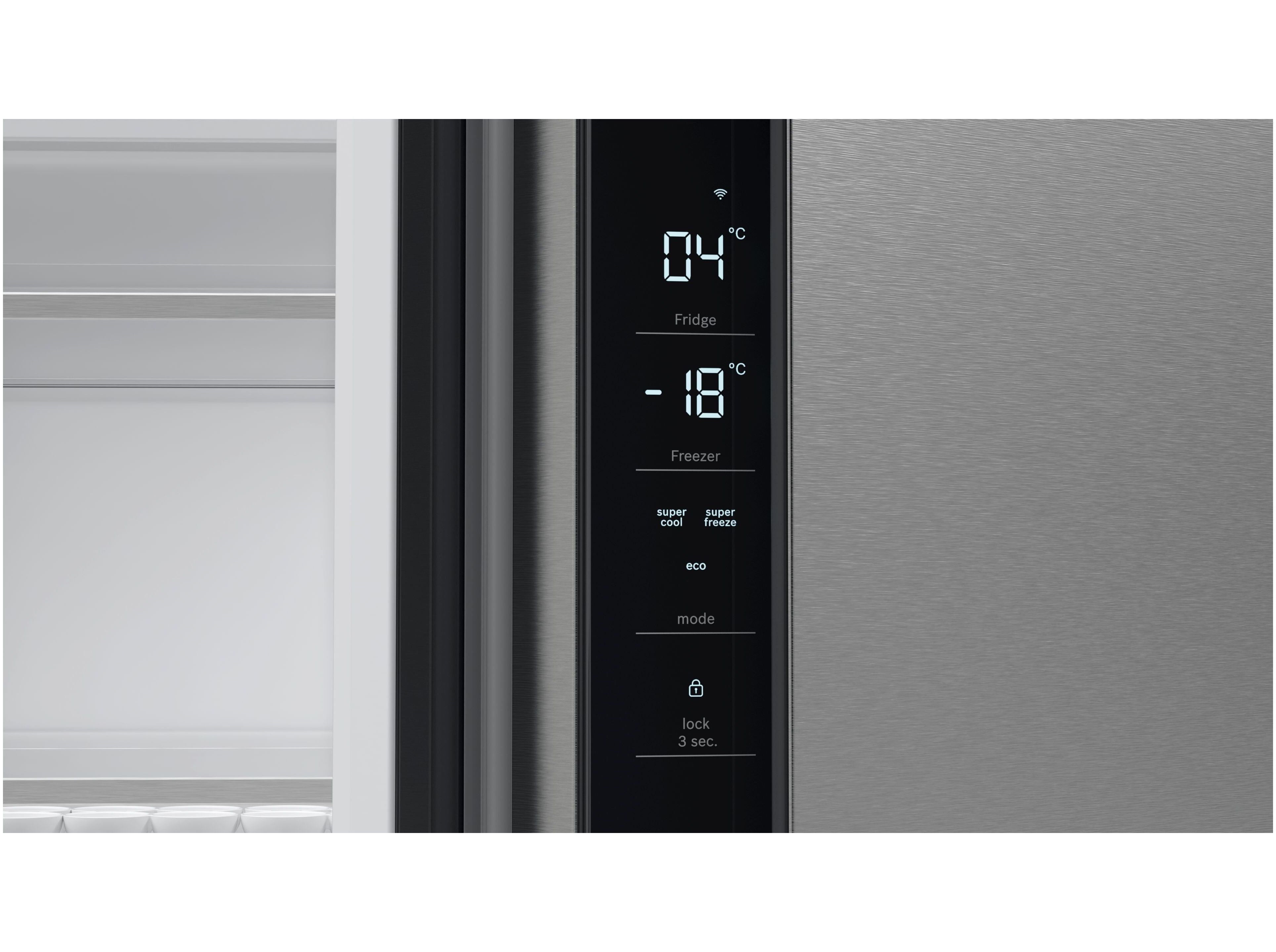 COMBINADO MULTIPORTAS BOSCH KFN96APEA INOX E NO FROST 605L