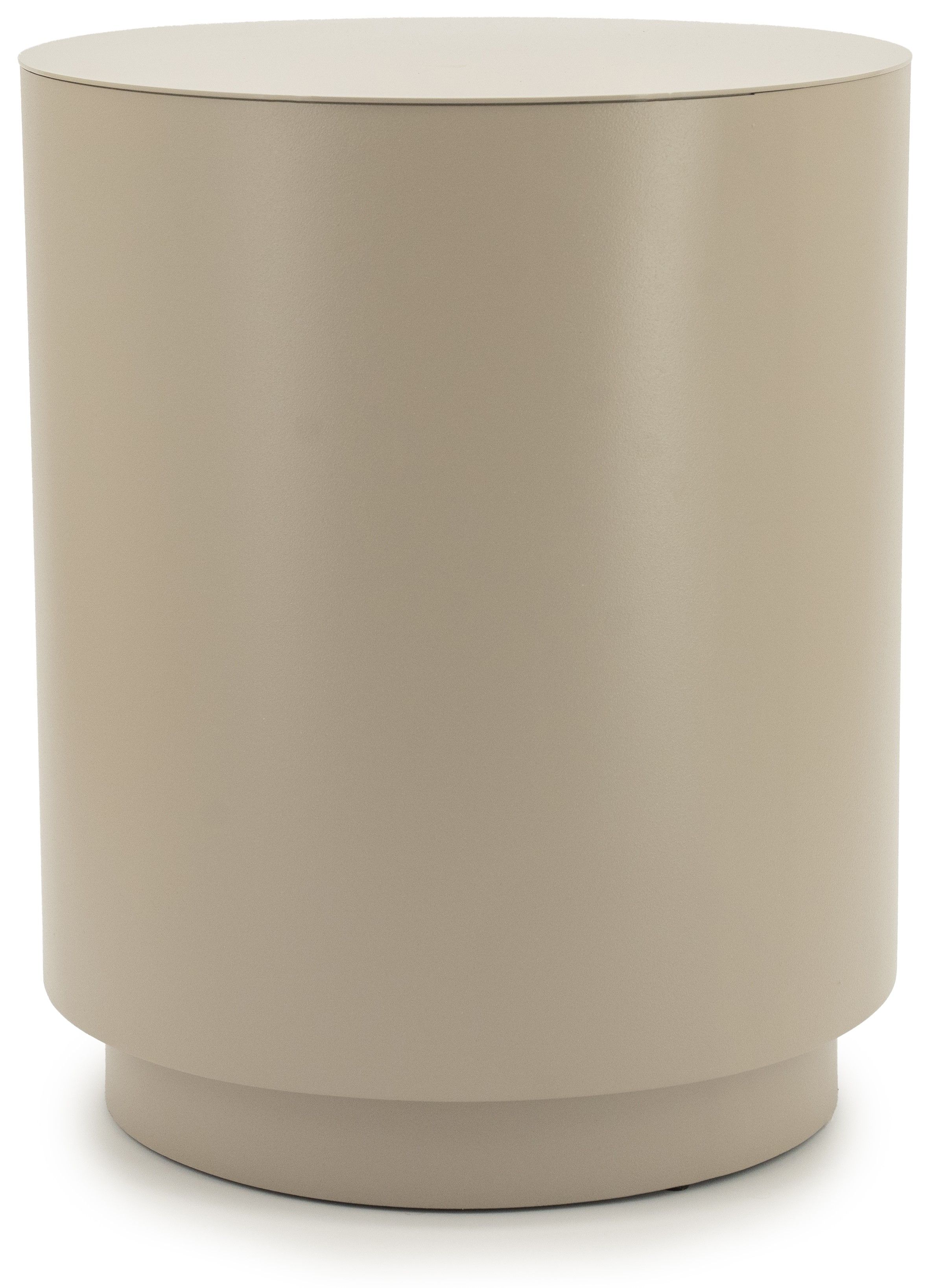 Bijzettafel Taupe 240152 Mesita ⌀37  x H45 cm