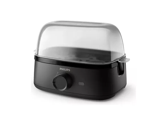 Philips Series 3000 HD9137 - Æggekoger - 400 W - intens sort
