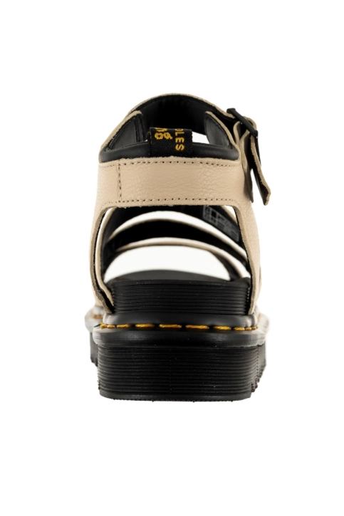 Sandales - nu-pieds dr martens blaire parchment beige pisa