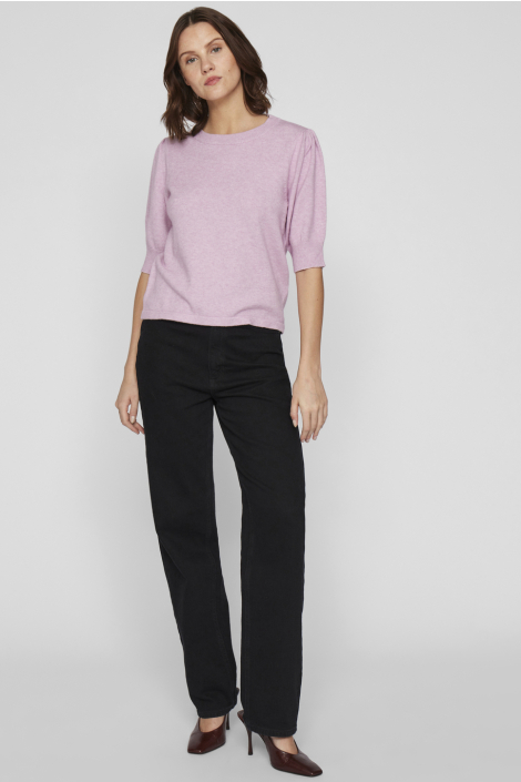 Vila roze dames trui