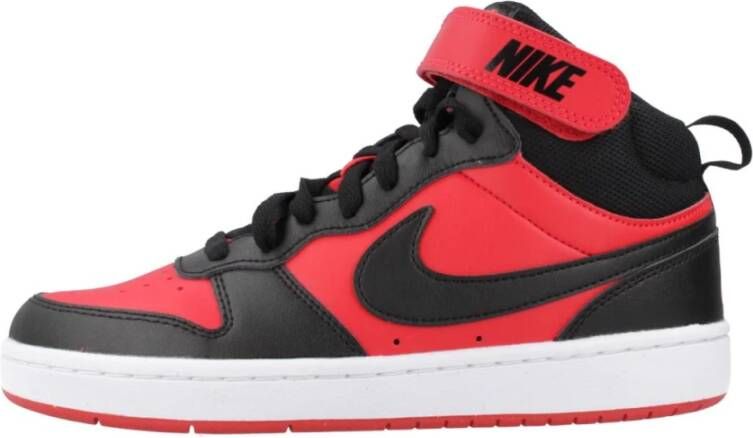 Nike Stijlvolle Court Borough Mid 2 Sneakers Red