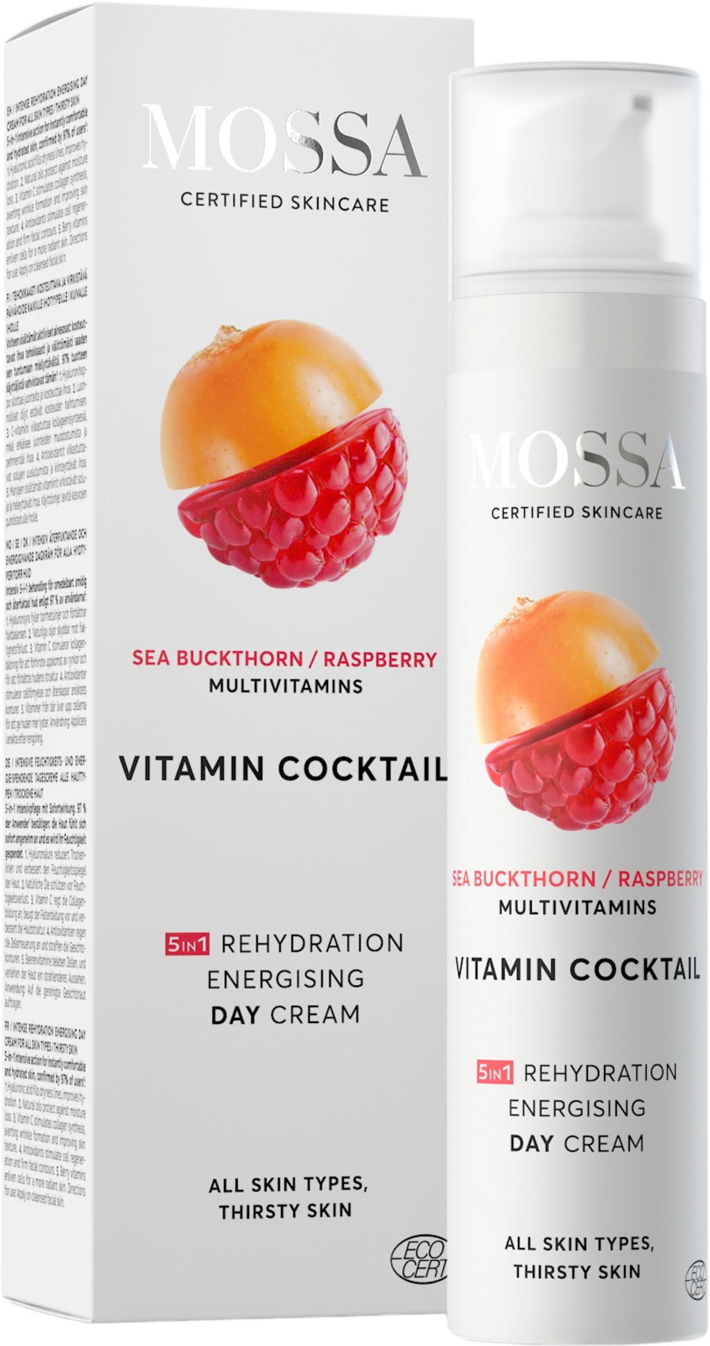 MOSSA  Vitamin Cocktail 5in1 Rehydration Energising Day Cream, 50 ml