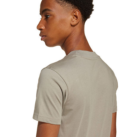 adidas Performance T-Shirt - 160 - Kittbeige/Weiß