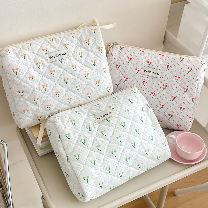 ZenlyHabit - Kersen make-up tas / clutch