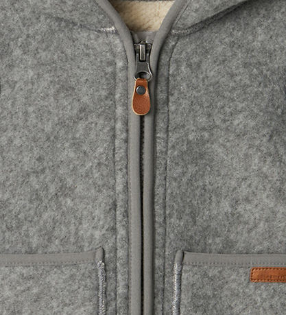 Name It Fleecejacke - NbnMily - Grey Melange