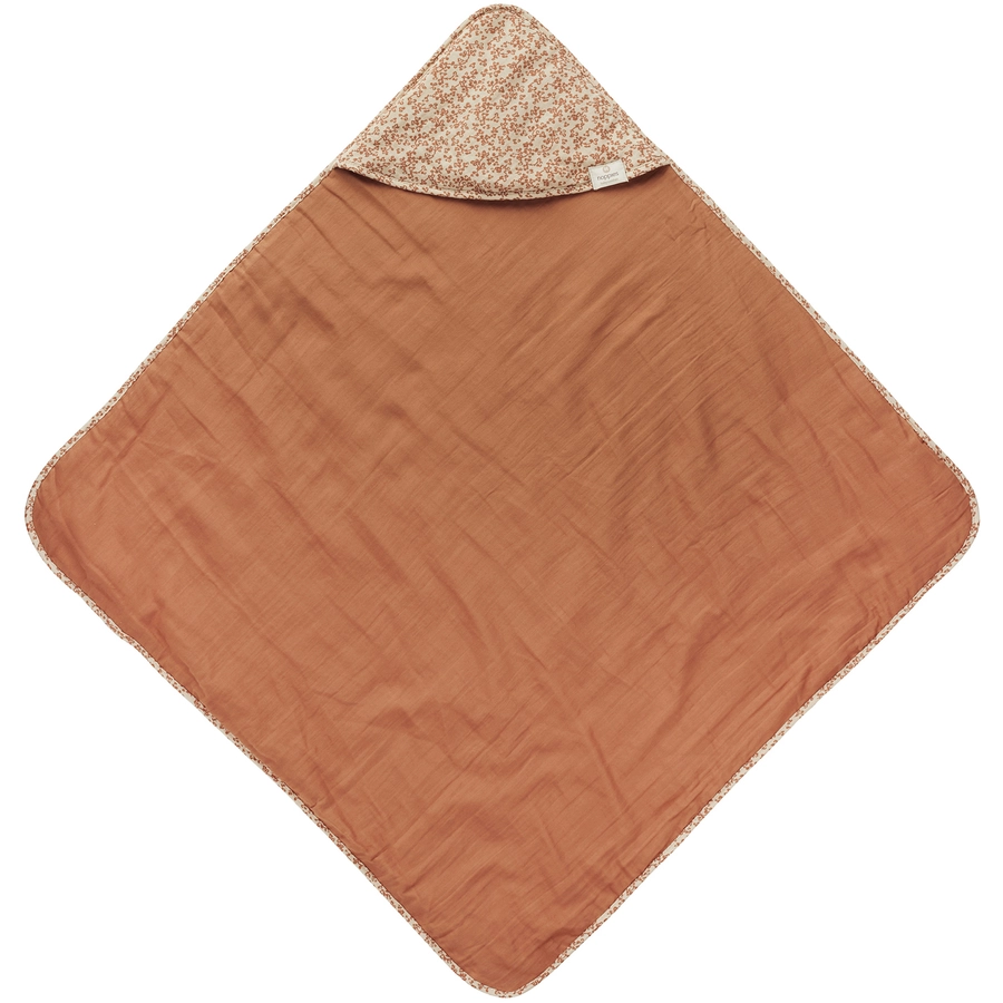 Noppies Wickeltuch Botanical 100x100 cm Indian Tan