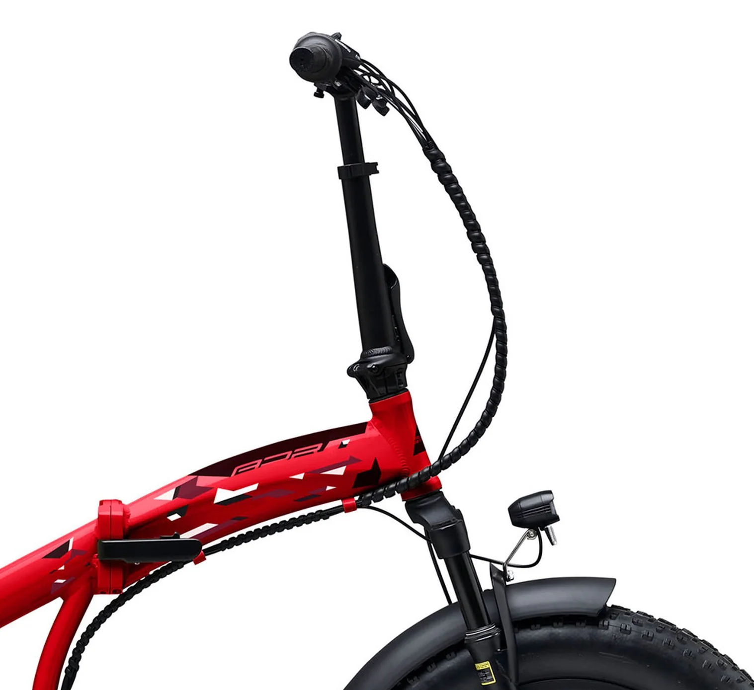 MBM Elektro-Falt-Fahrrad BUG 20 Zoll, rot