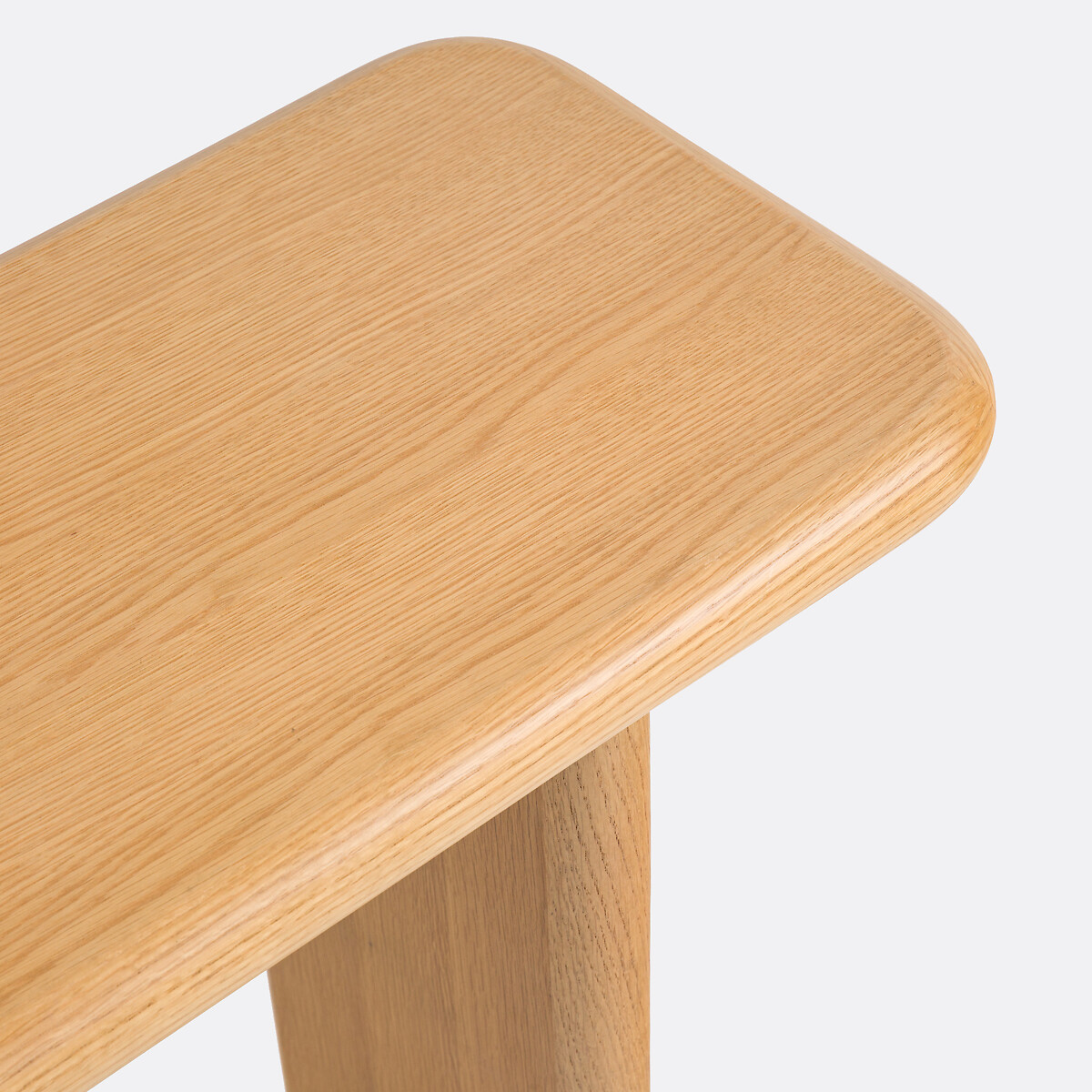 LA REDOUTE INTERIEURS<br>Mesa consolas de carvalho, Curva