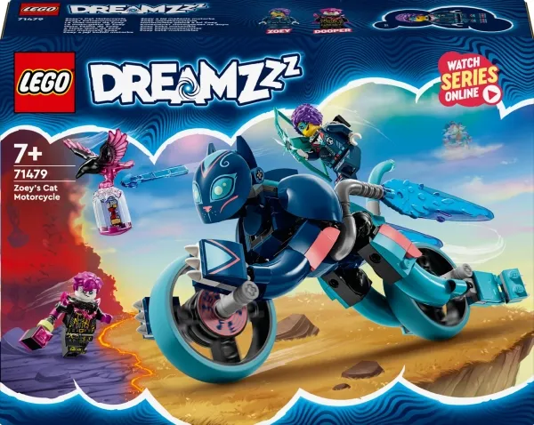 LEGO DREAMZzz 71479 Zoeys kattemotorcykel