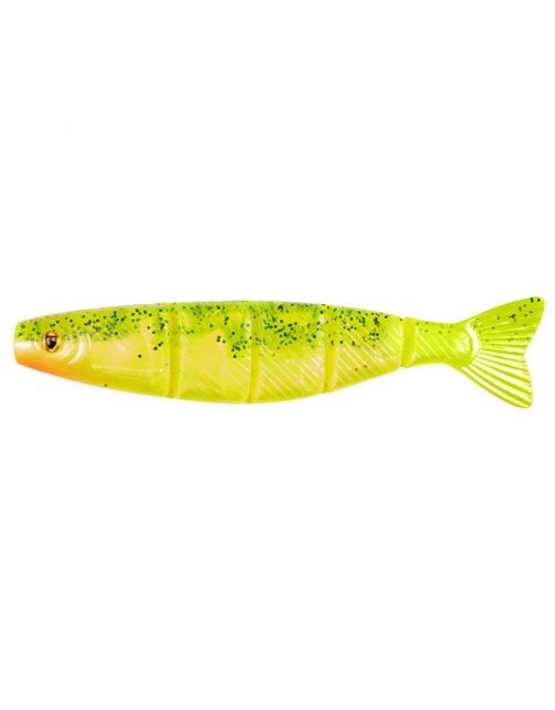 Fox Rage Pro Shad Jointed 14cm\/5.5 Inch Uv Lemon Tiger X 20pcs - Softbait -
