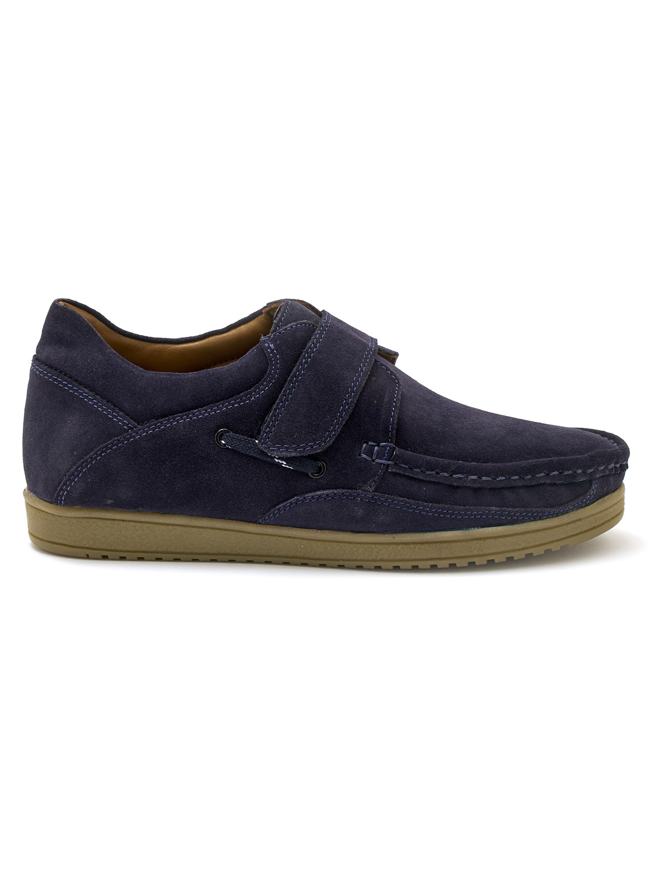Derbies cuir à patte scratch