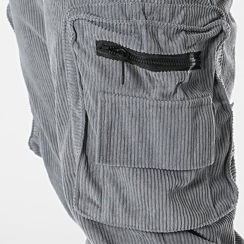 Pantalon Cargo Gris