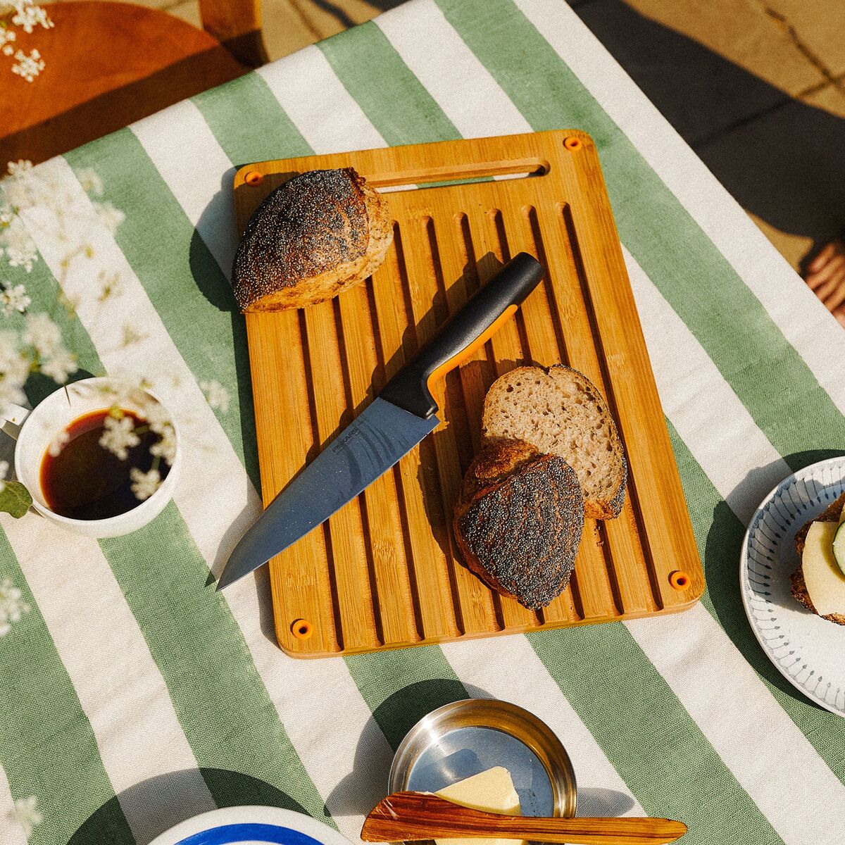 Fiskars Skjærebrett Functional Form 3-Deler Bambus