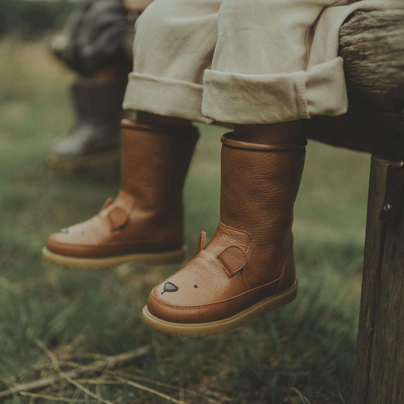 Stiefel Wadudu Bear Cognac Leather