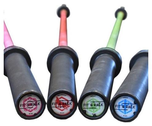 Barre Olympique 20kg - Signature - Rouge