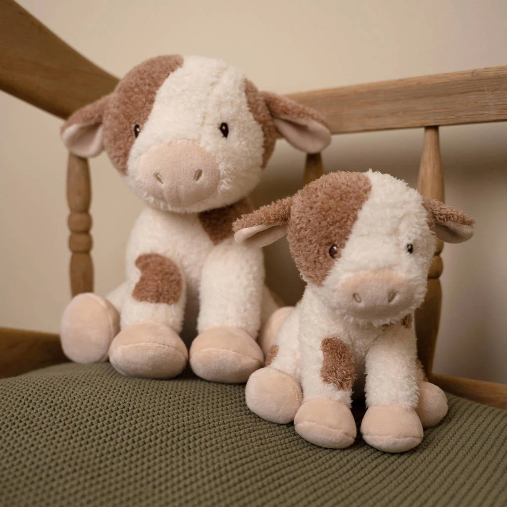 koe little farm knuffel 17 cm
