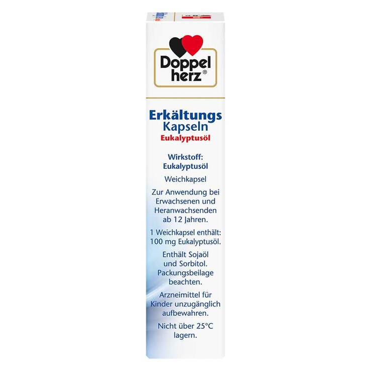 Doppelherz Erkältungskapseln Eukalyptusöl, 40 St