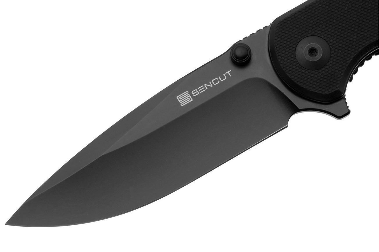 SENCUT Errant S23054B-1 Black G10, zakmes