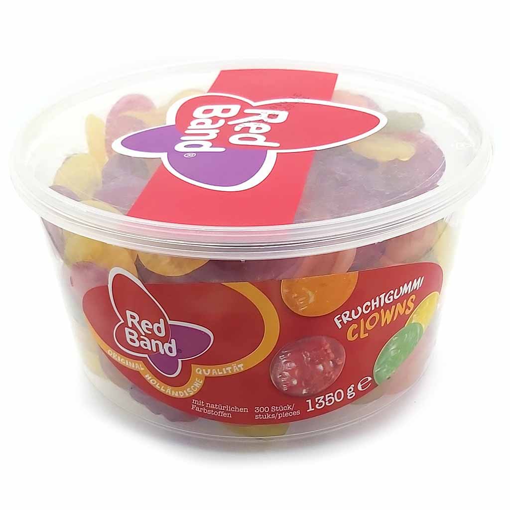Red Band Fruchtgummi Clowns Smile 1350g MHD:16.3.26
