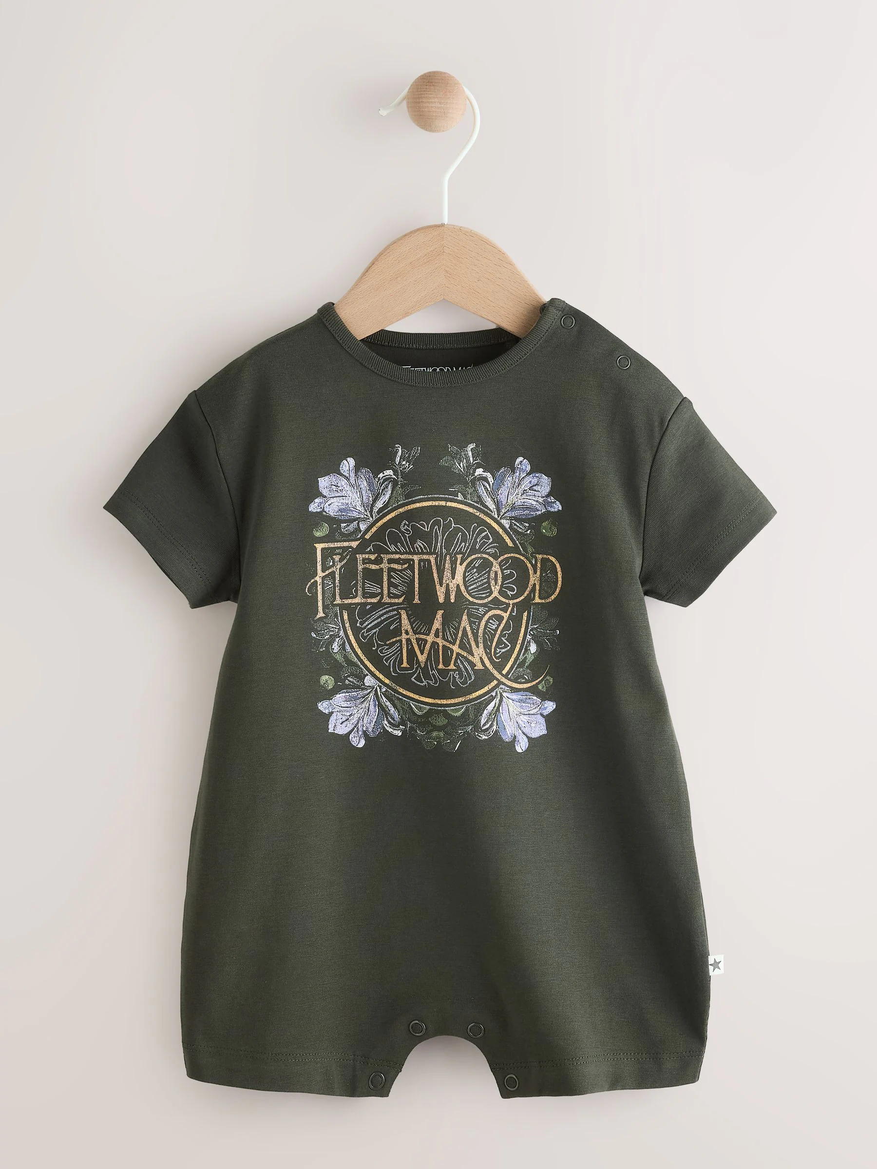 Antracietgrijs Fleetwood Mac - Babyrompertje