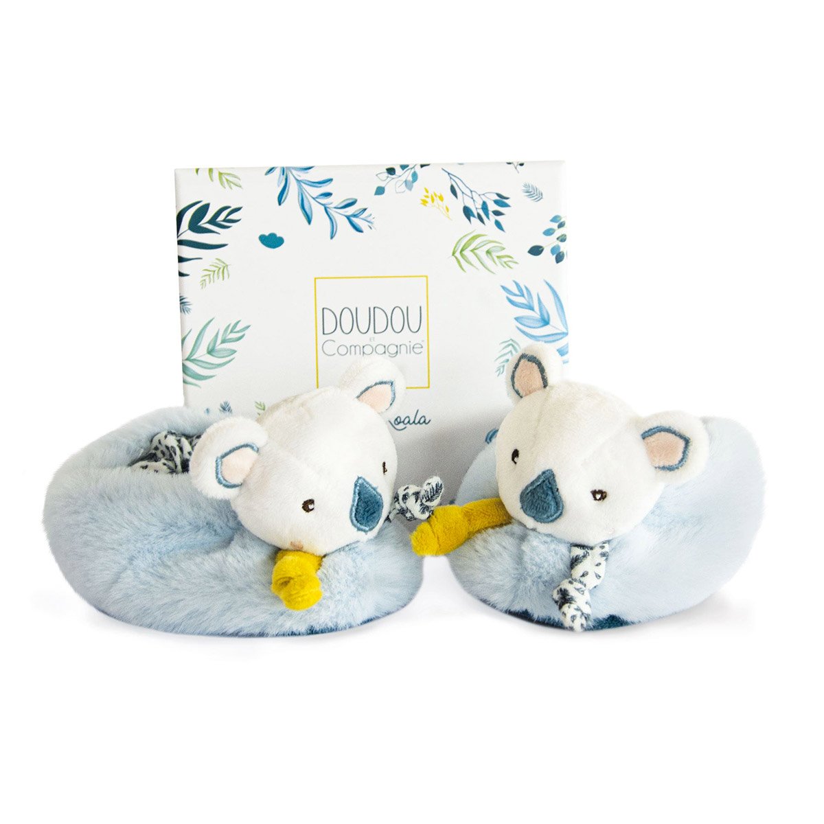 Yoca le koala : chaussons avec hochet 0-6 mois