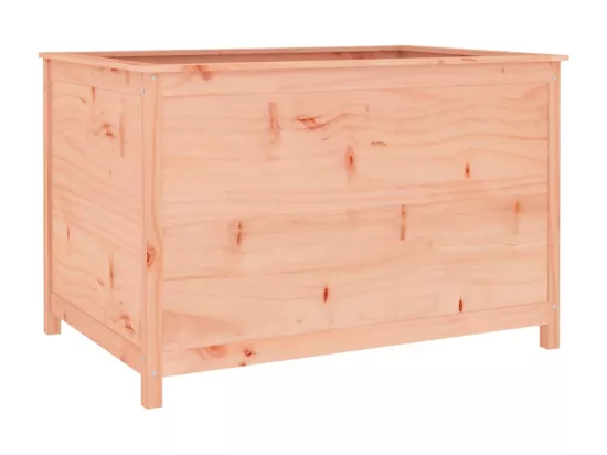 Jardinière bac lit surélevé bois marron 119.5 x 82.5 x 78 cm 02_0039335