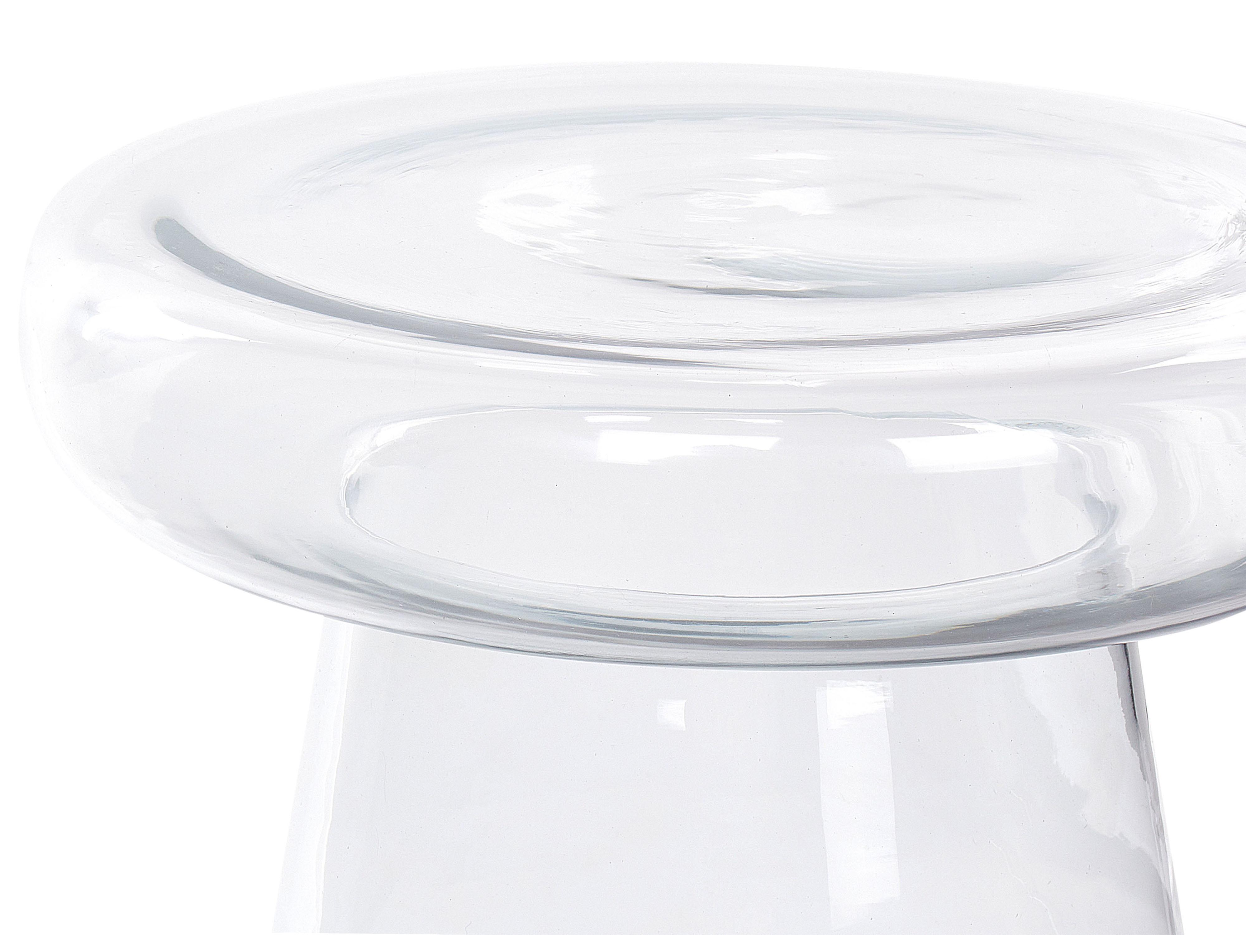 Bijzettafel CALDERA Glas Transparant