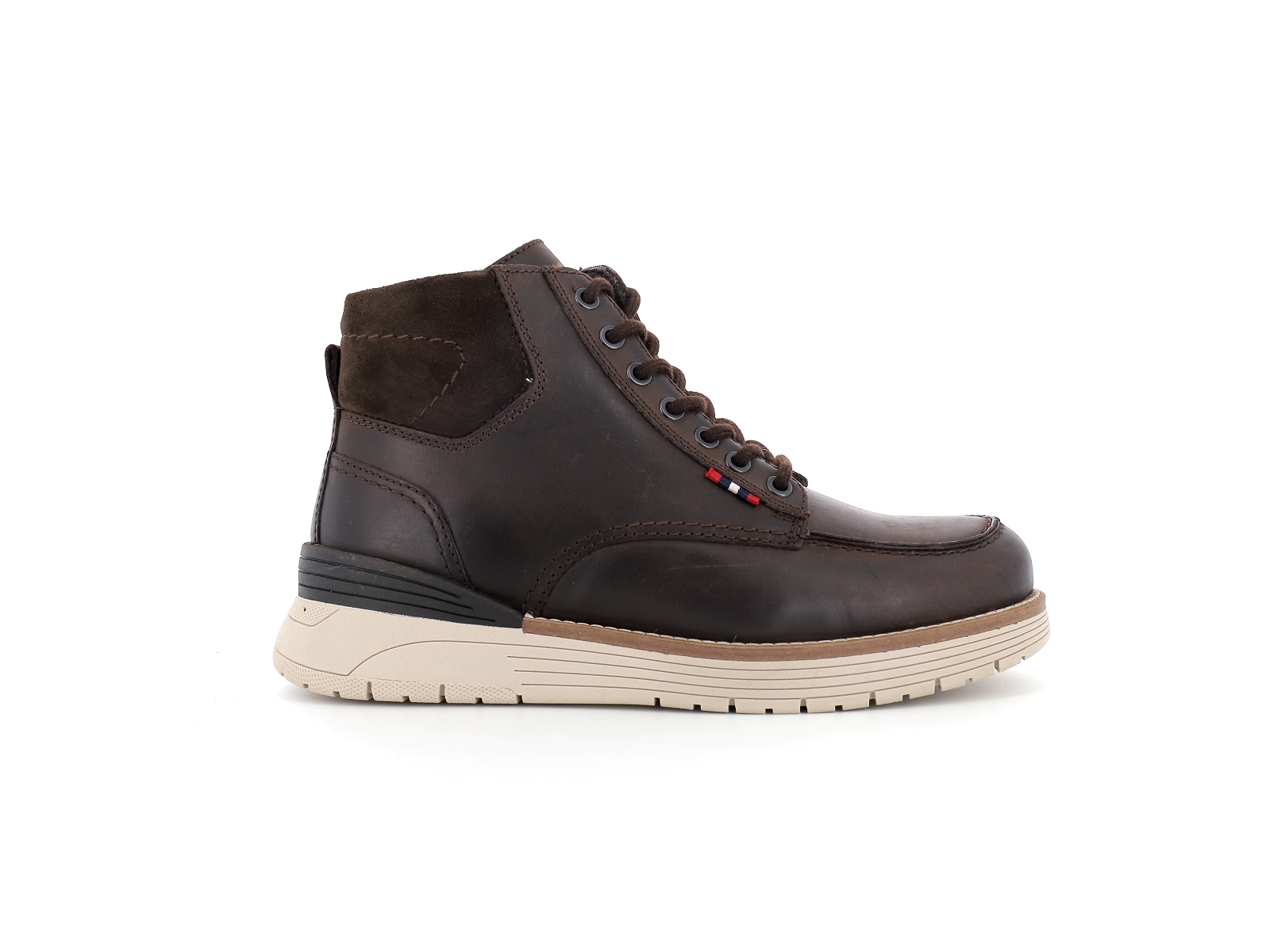 Xapi-MH-591H02 Cuir gras Marron Foncé