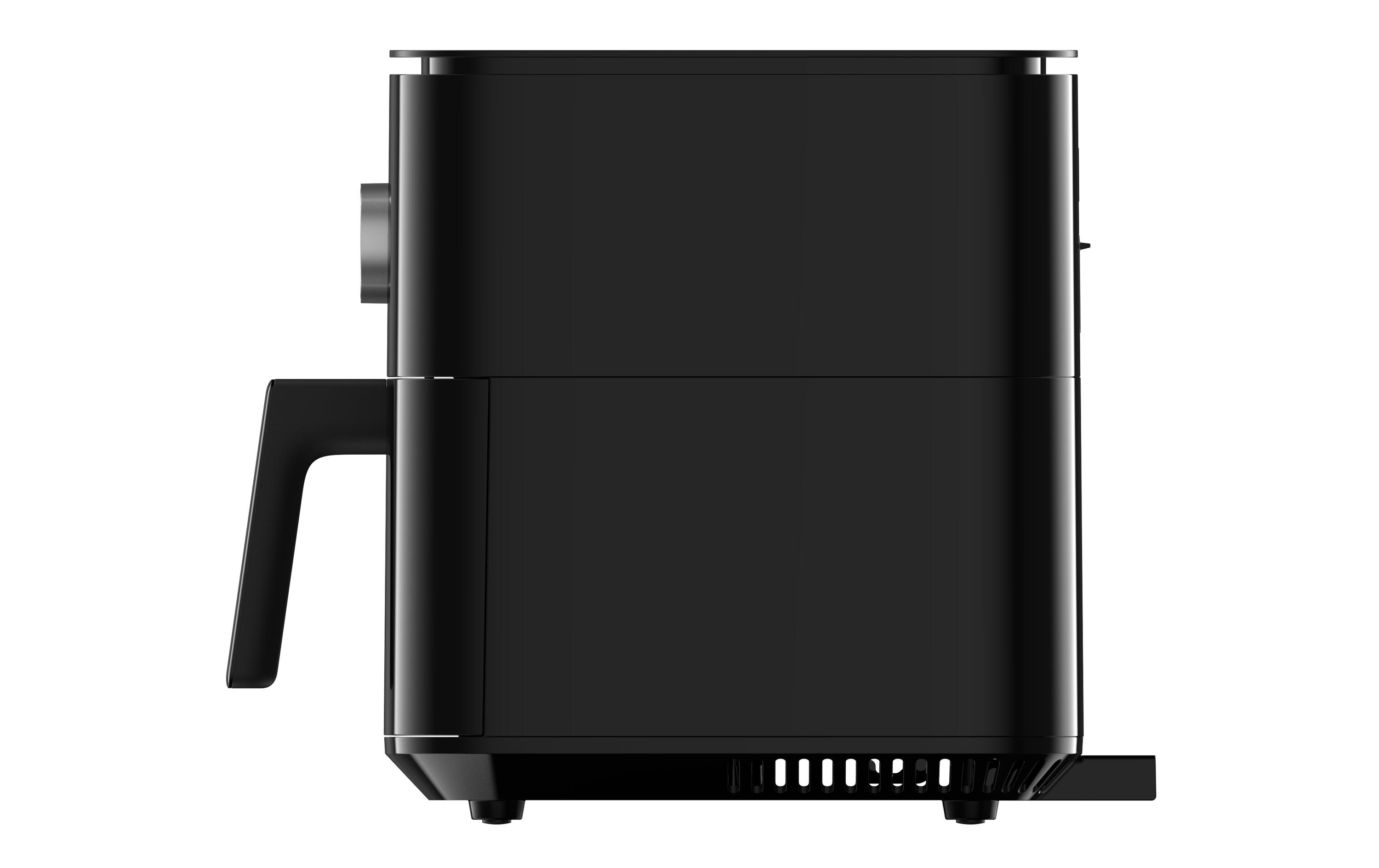 Heissluft-Fritteuse Smart 6.5 l, Schwarz<br>Fritteuse mit Sprachsteuerung