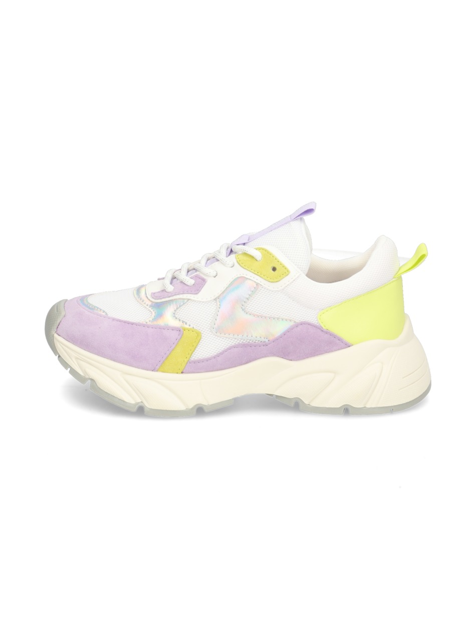 Lederkombination Sneaker